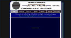 Desktop Screenshot of frisbyconstruction.com